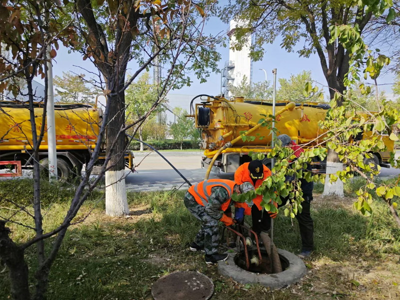 梅山厂区管道清洗